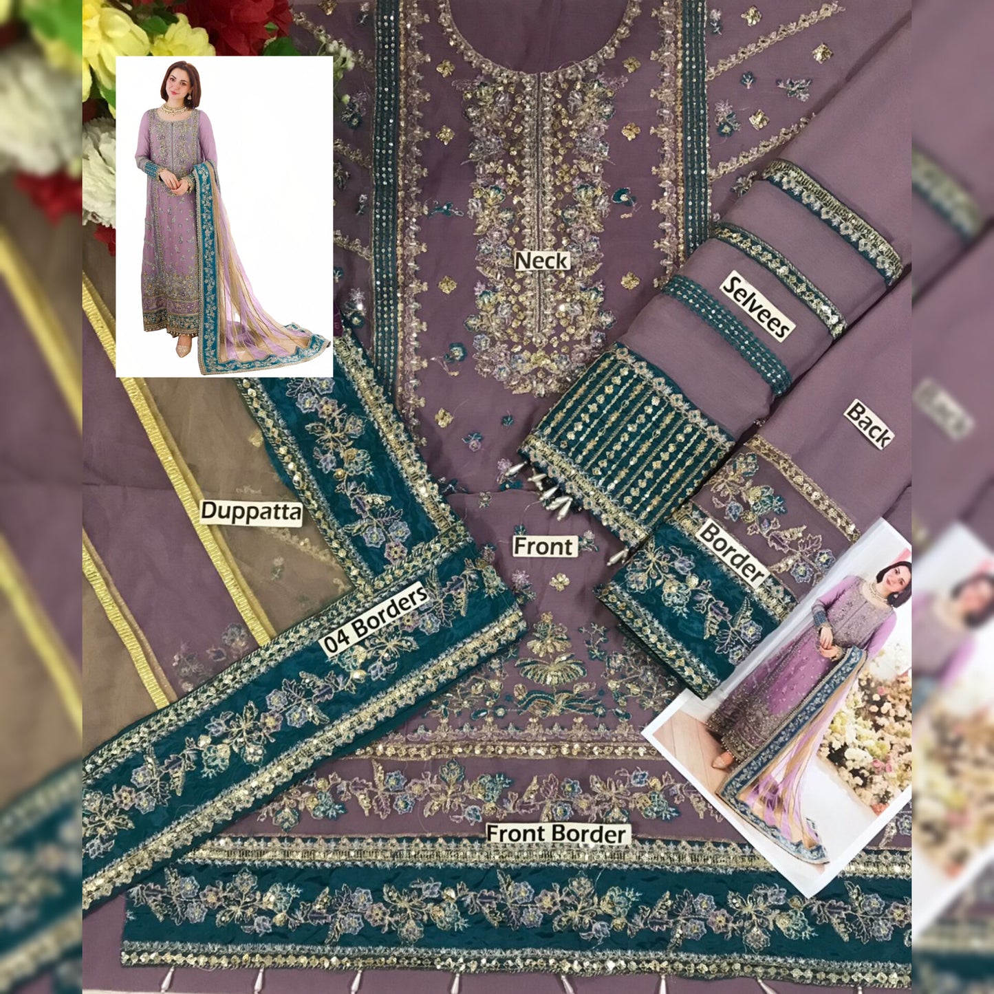 Charizma Chiffon Fancy