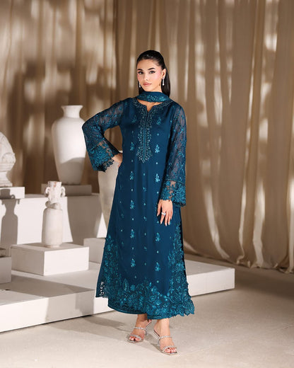 Azure Chiffon Fancy