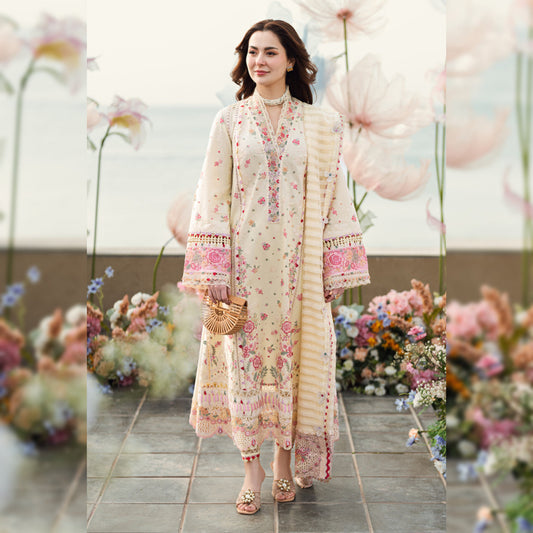 Qalamkar Lawn Fancy