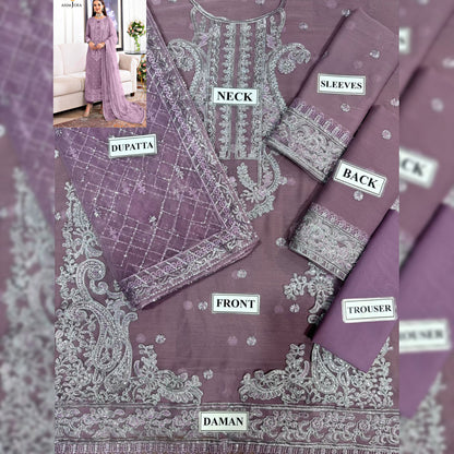 Asim Jofa Chiffon Fancy