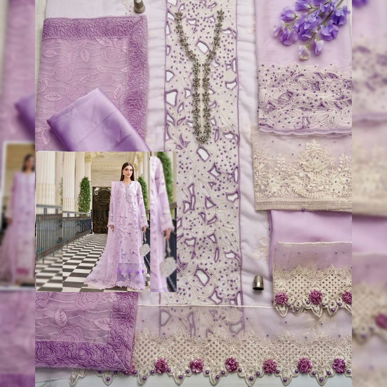 Maria B Chiffon Fancy