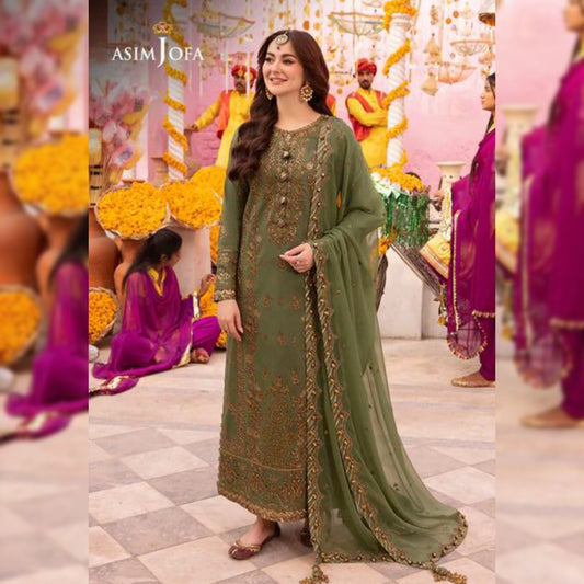 Asim Jofa Chiffon Fancy