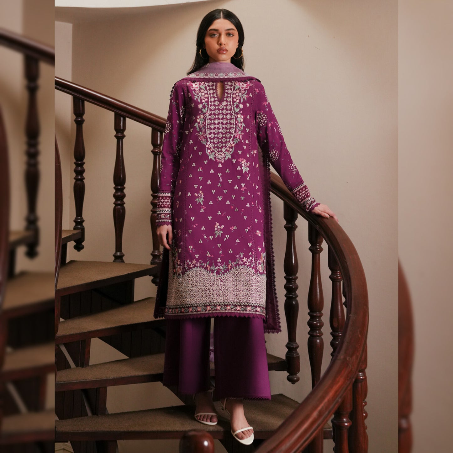 Afrozeh Lawn Fancy