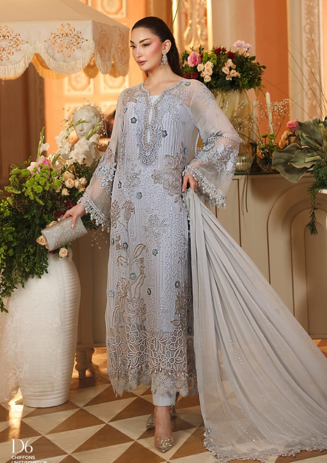 Maria B Chiffon Fancy