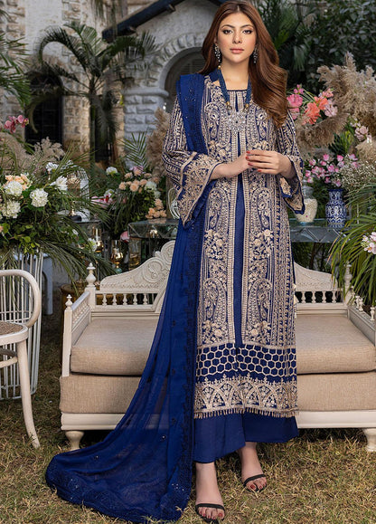 Azure Chiffon Fancy