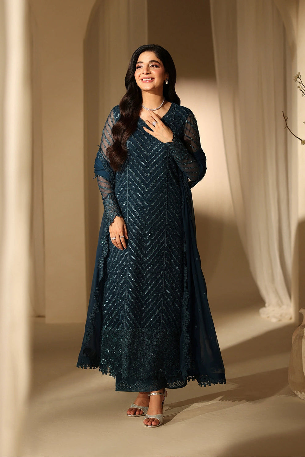 Azure Chiffon Fancy