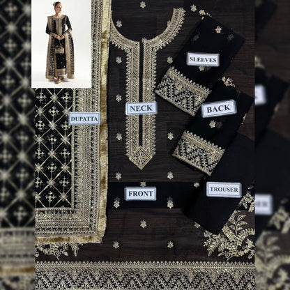 Kanwal Malik Chiffon Fancy