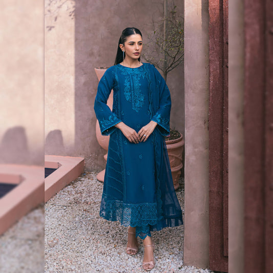 Azure Chiffon Fancy