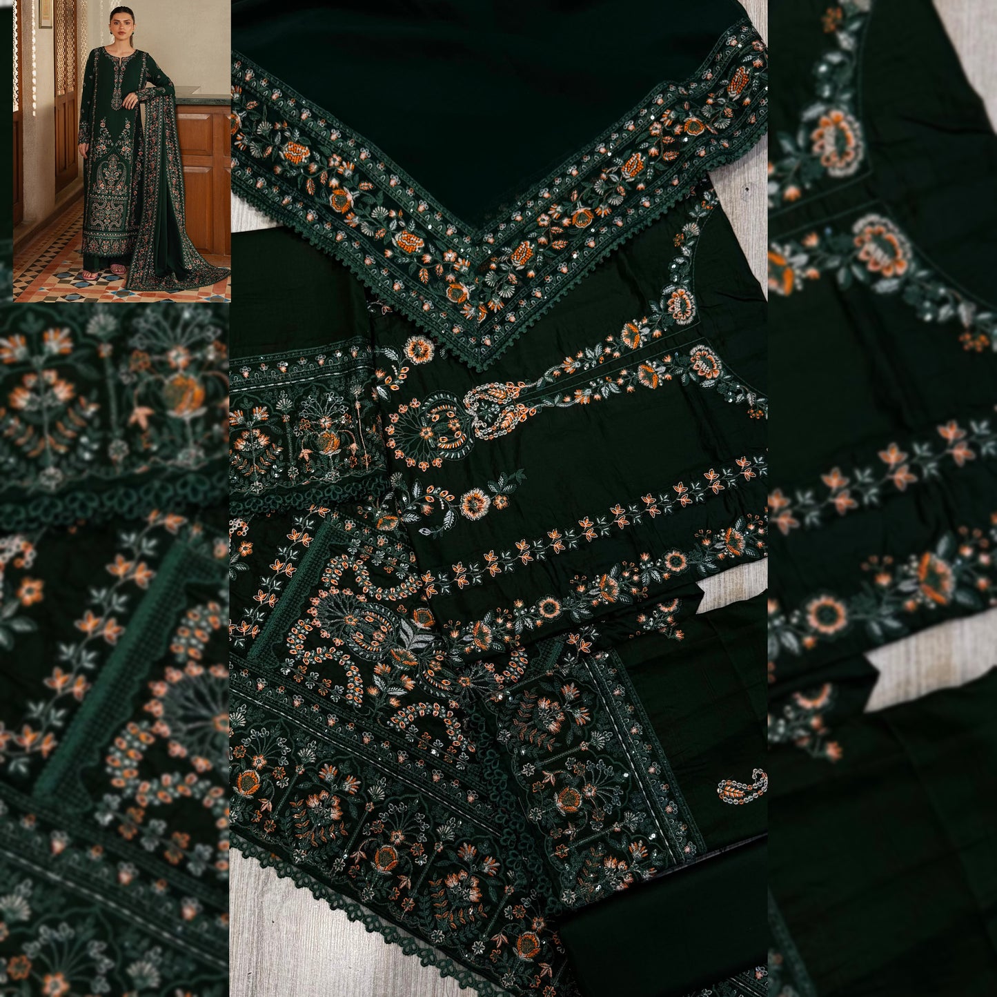 Afrozeh Lawn Fancy
