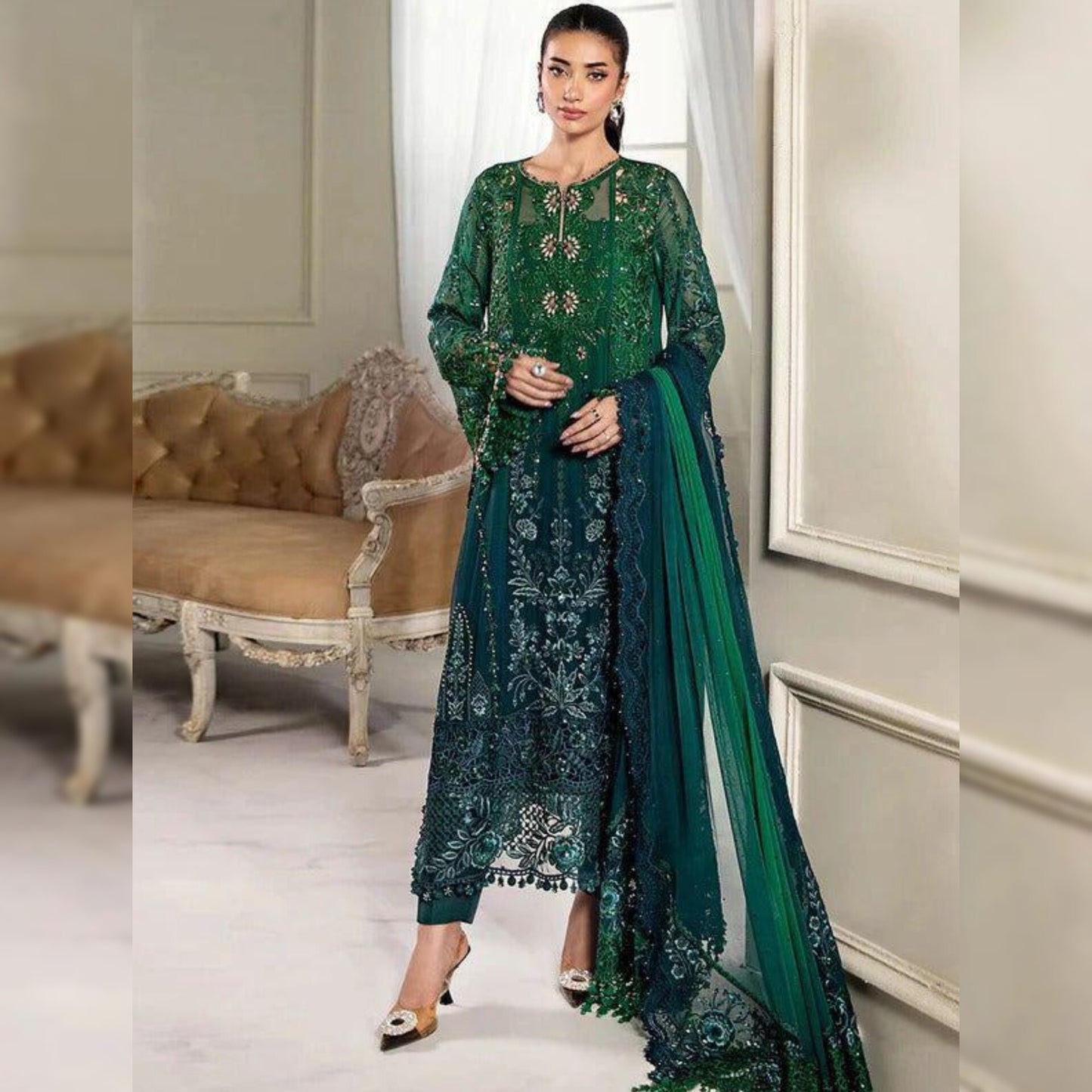 Maria B Chiffon Fancy
