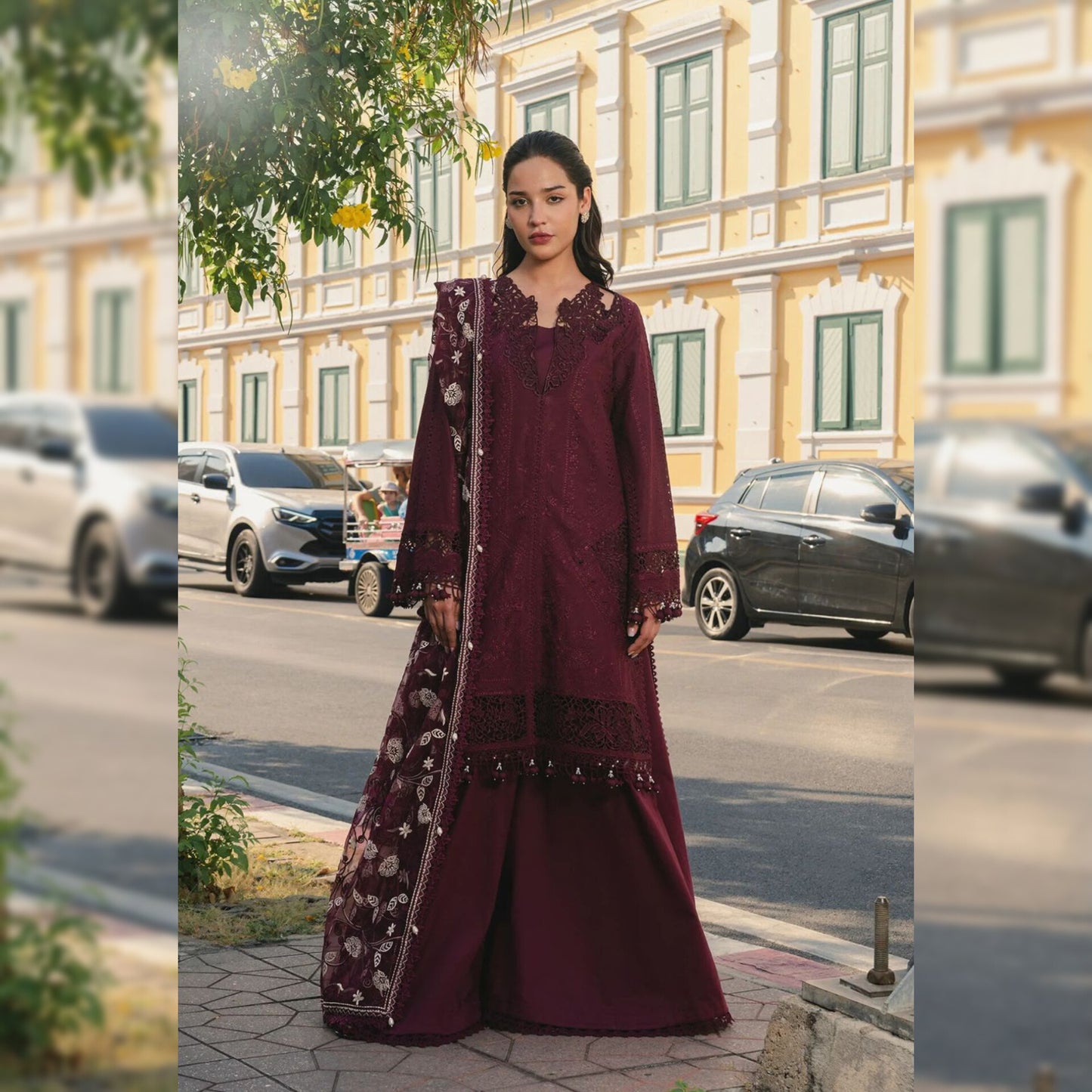 Afrozeh Lawn Fancy