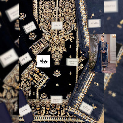 Asim Jofa Velvet Fancy