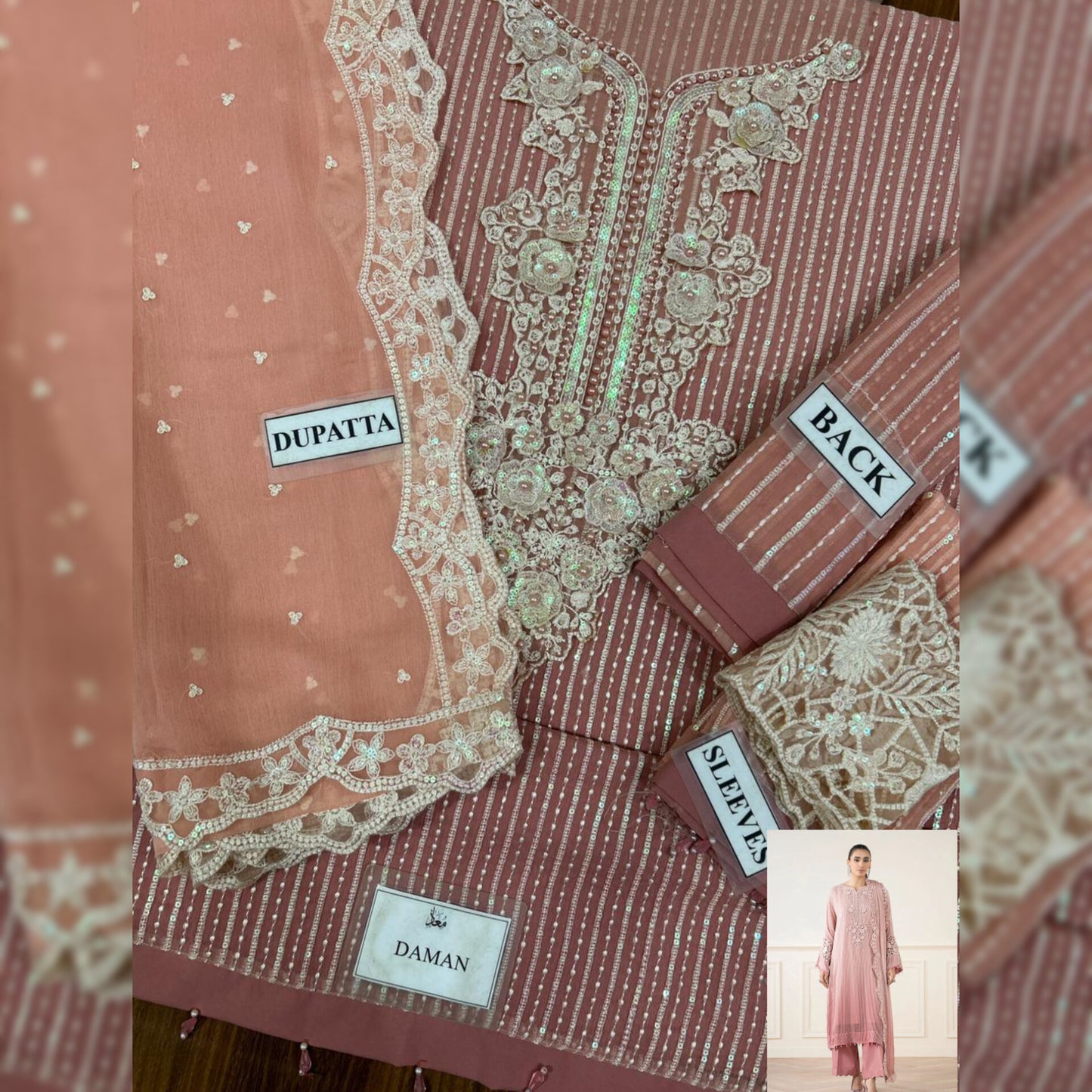 Maria B Chiffon Fancy