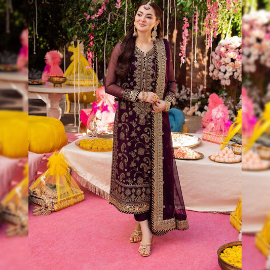 Asim Jofa Chiffon Fancy