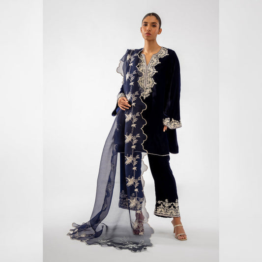 Sania Velvet Fancy