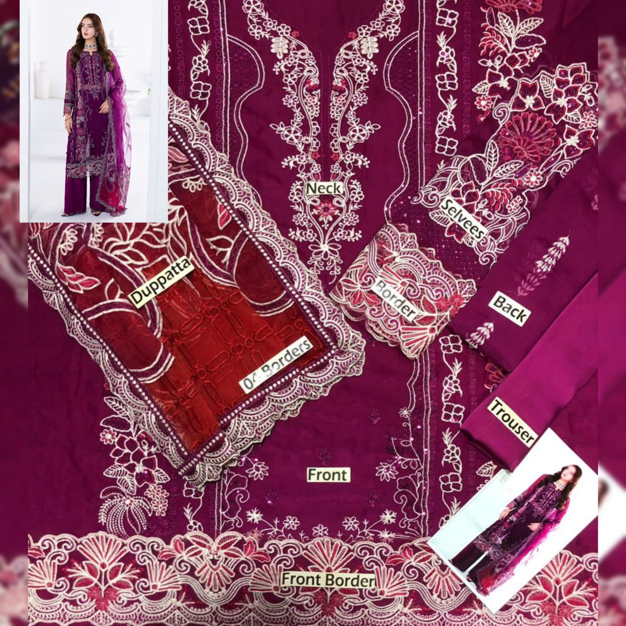 Ramsha Chiffon Fancy
