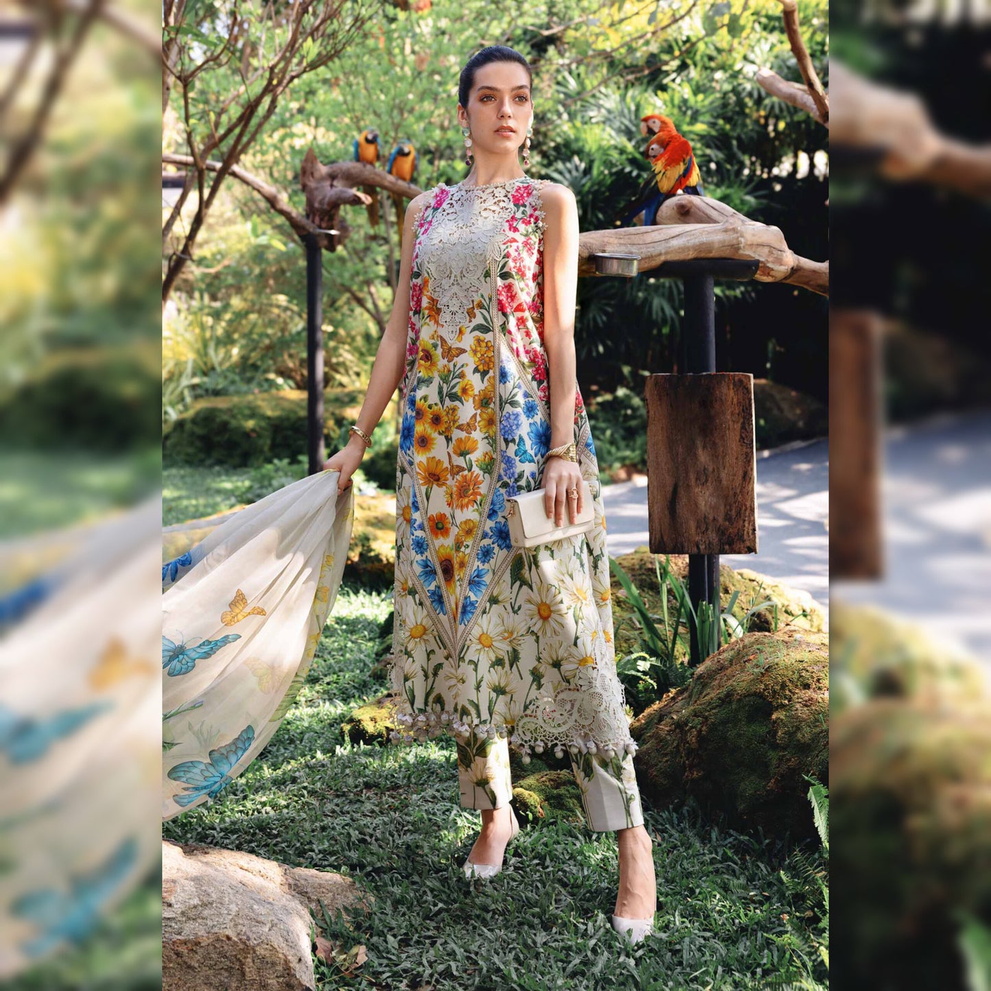 Maria B Lawn Fancy