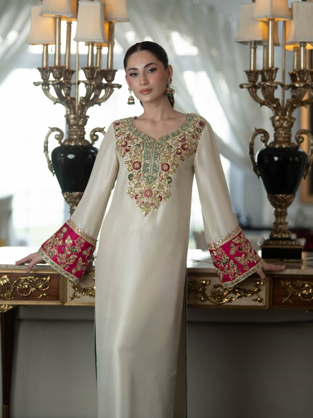 Aleena Khan Silk Fancy