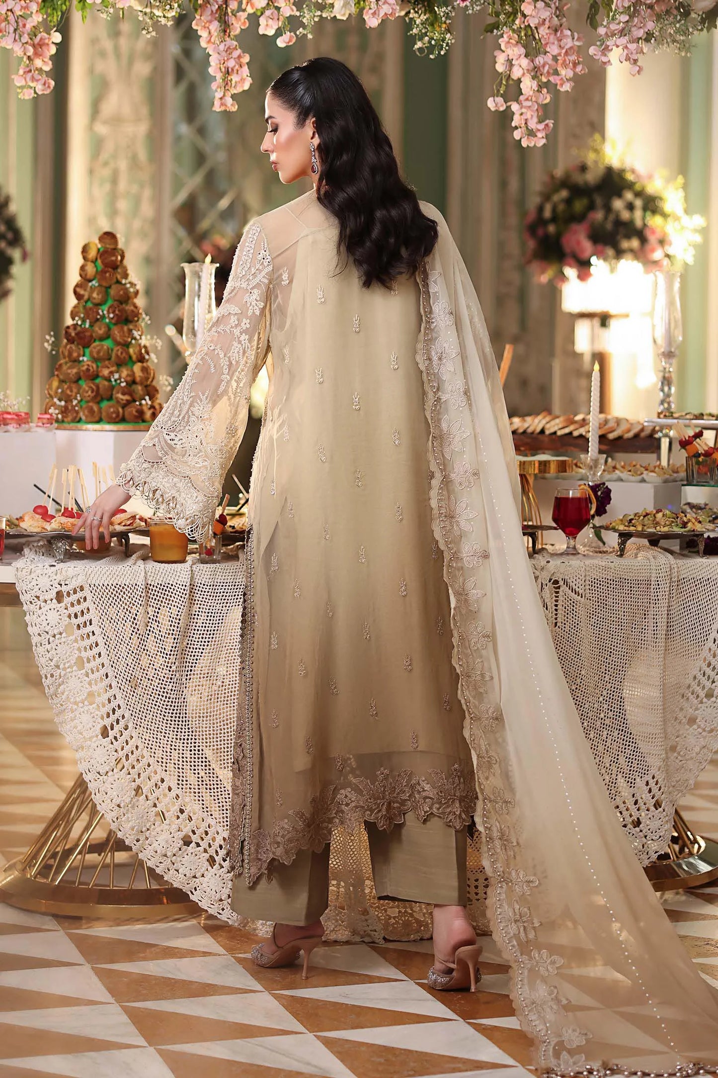 Maria B Chiffon Fancy