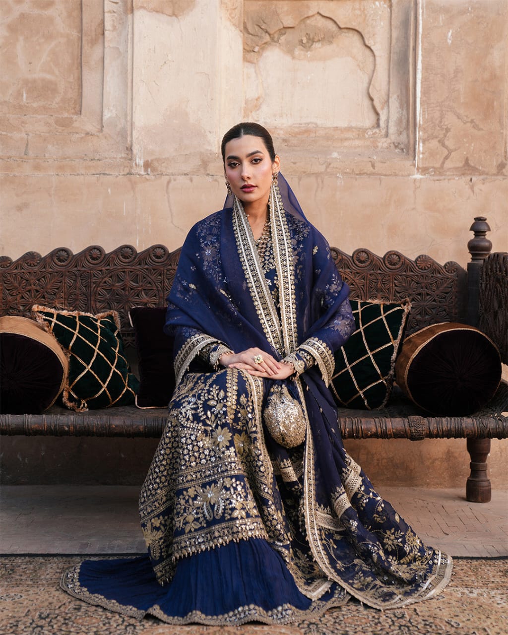 Faiza Saqlain Chiffon Fancy