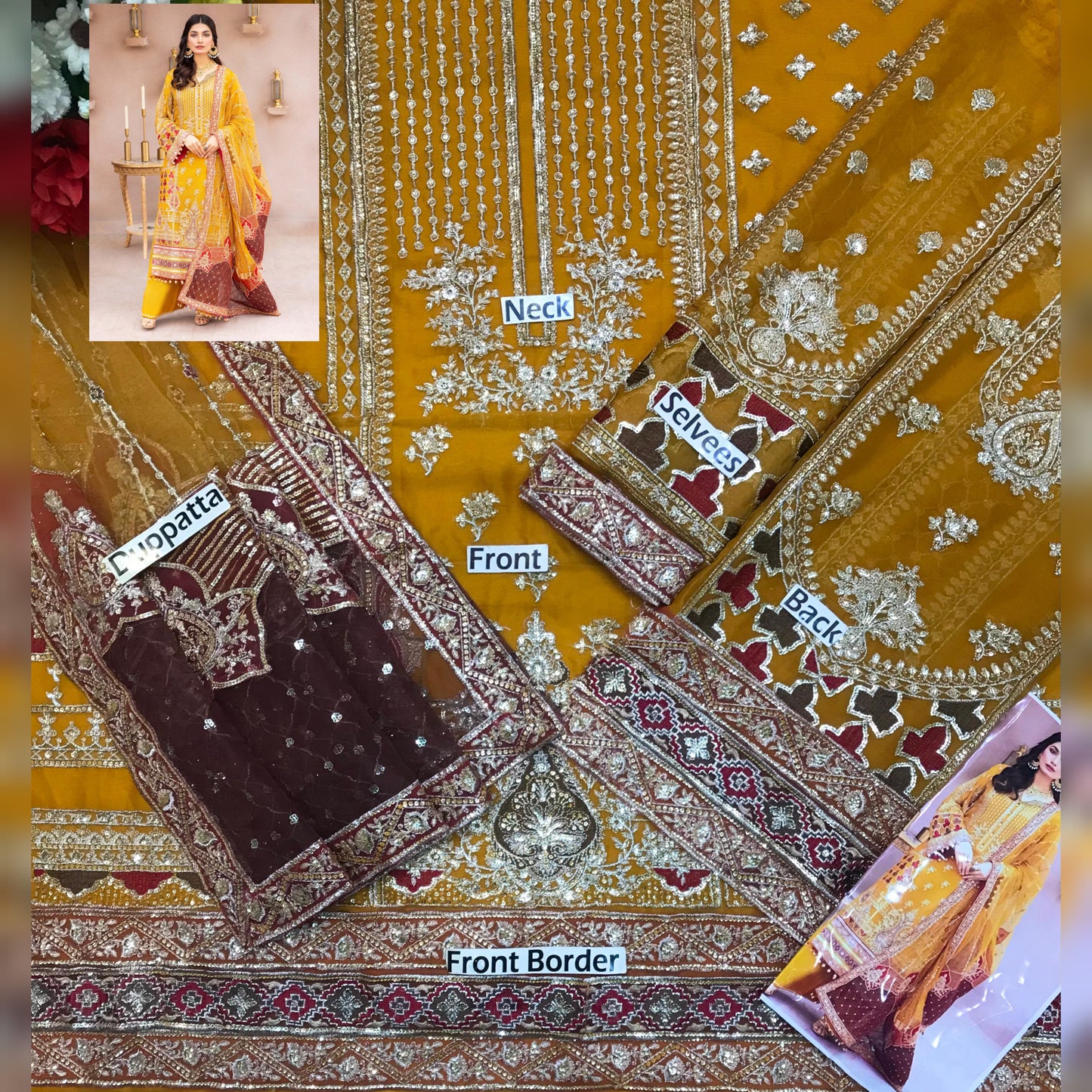 Adan Libas Chiffon Fancy