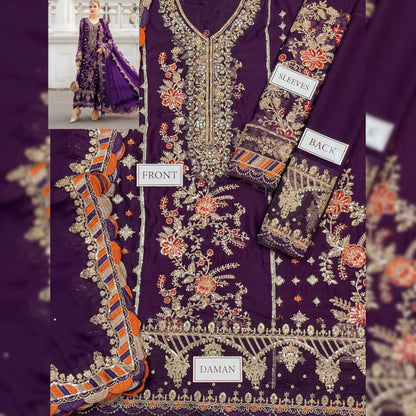 Maria B Chiffon Fancy