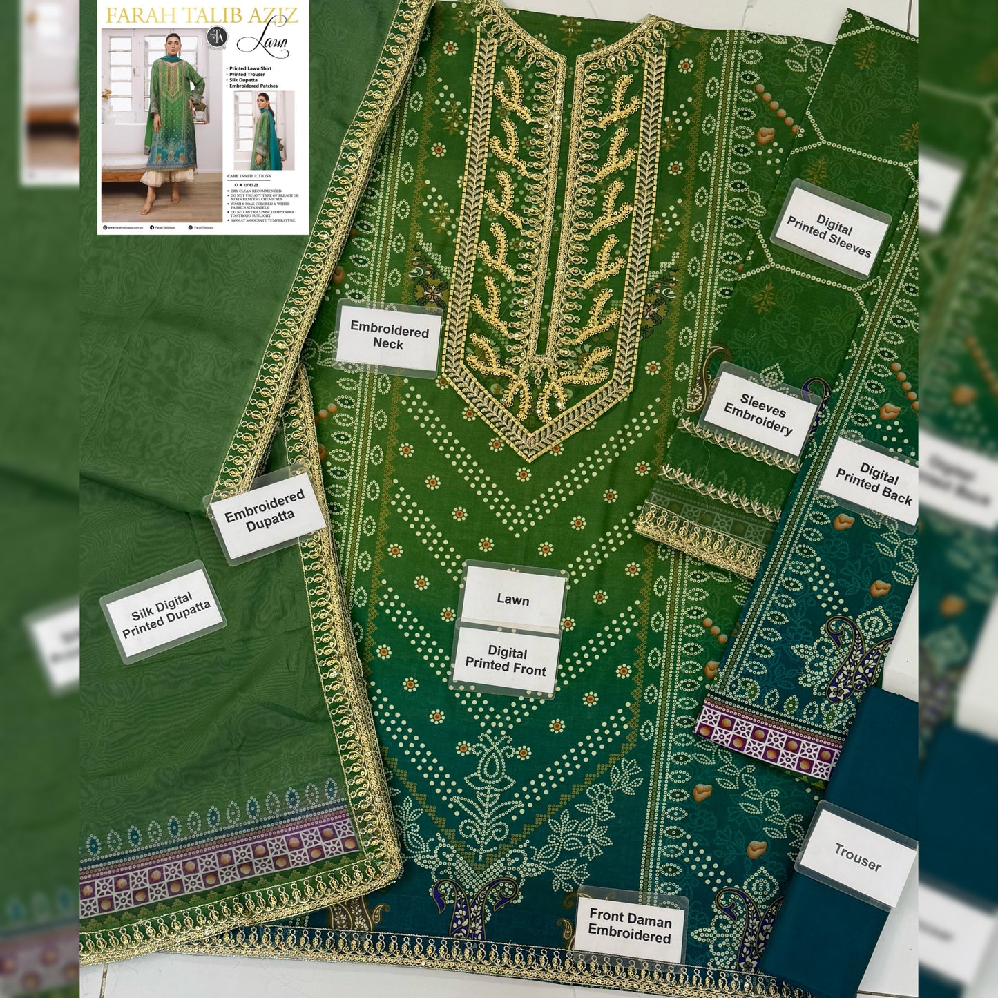 Farah Talib Lawn Fancy