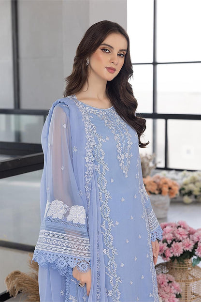Azure Organza Fancy