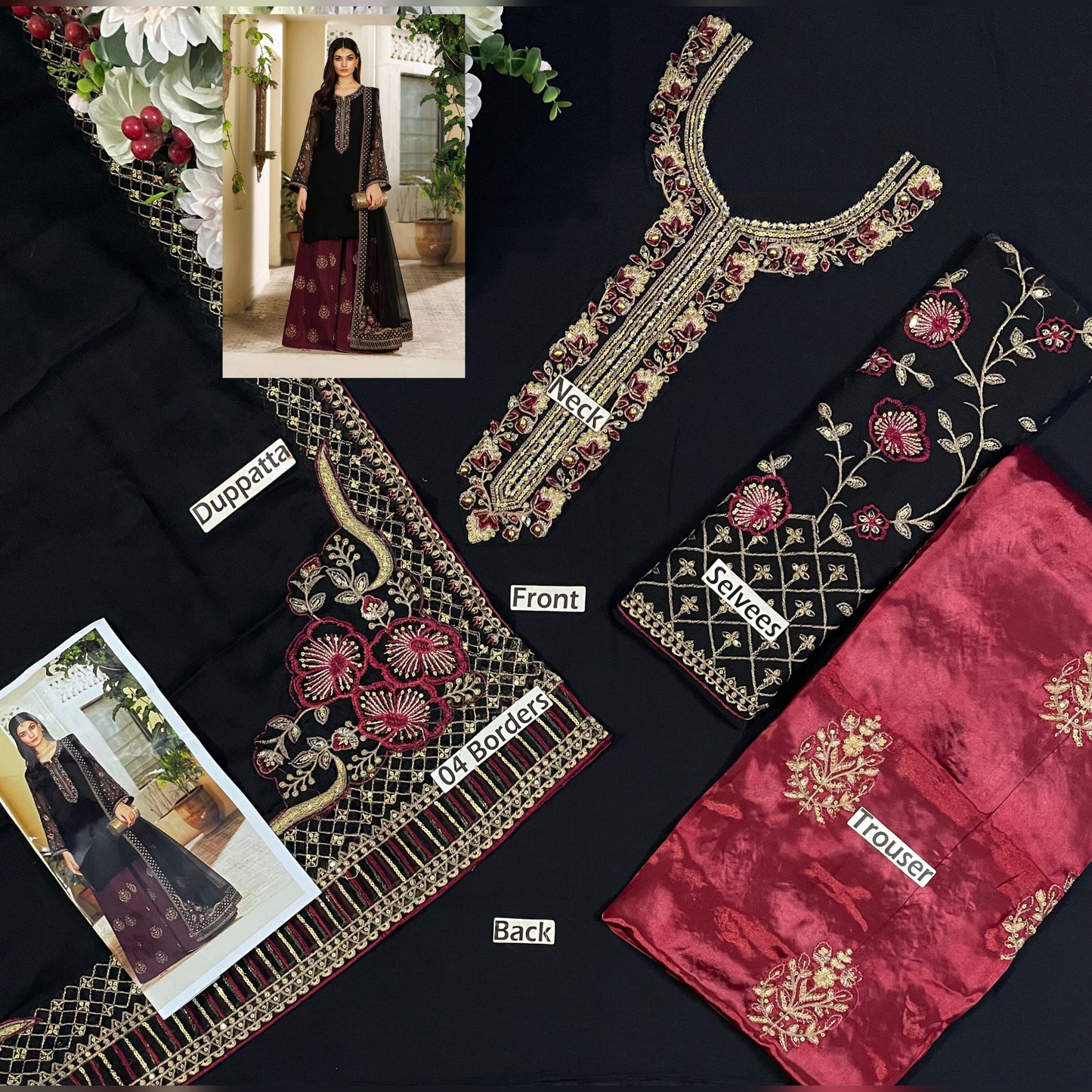 Iznik Chiffon Fancy