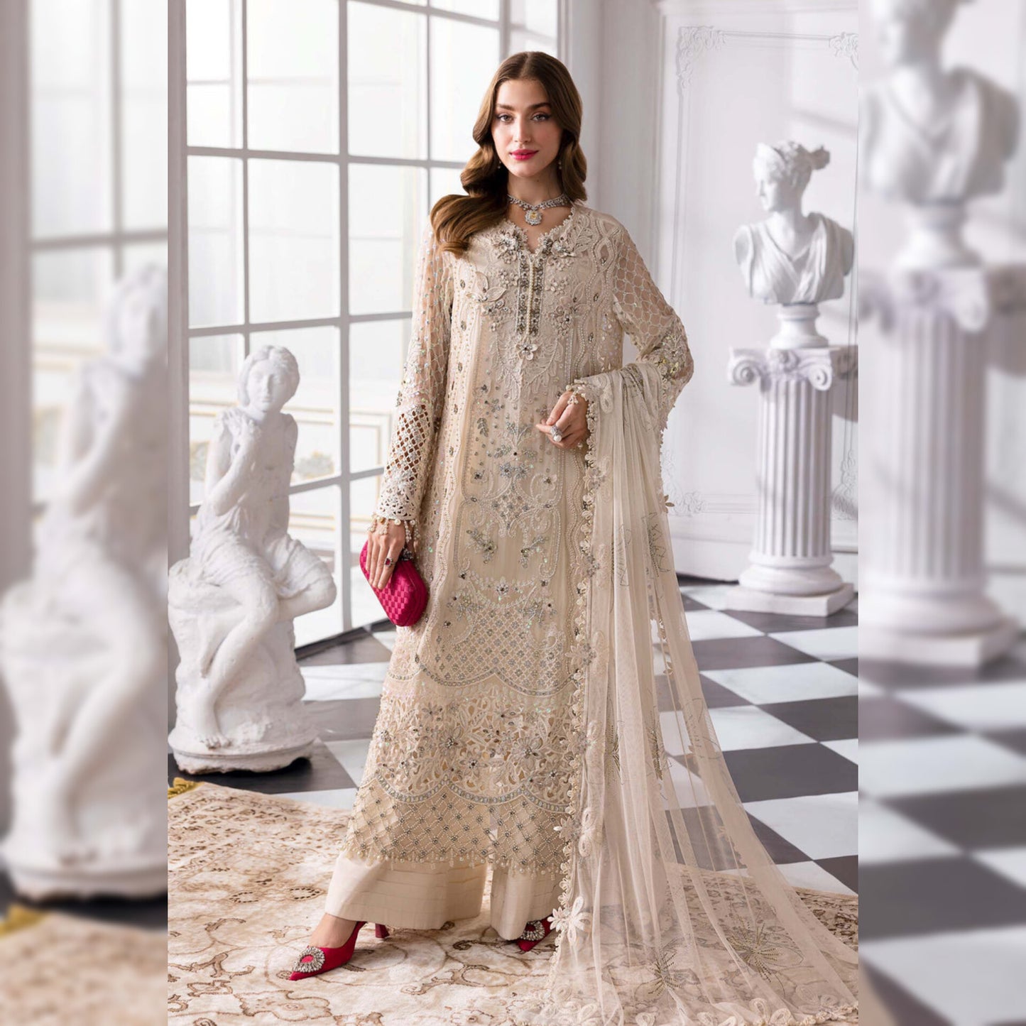 Maria B Chiffon Fancy