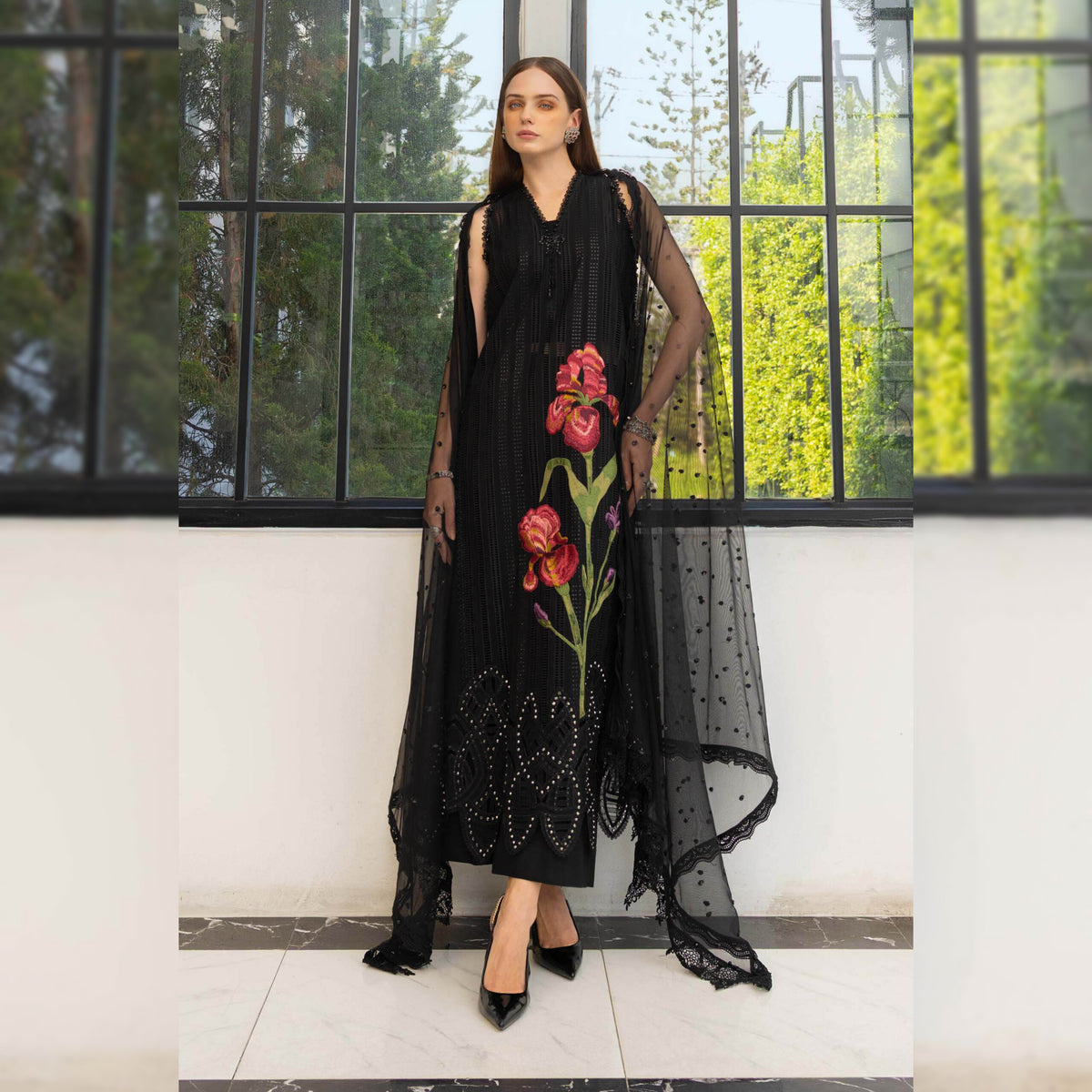 Maria B Chiffon Fancy