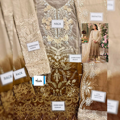 Maria B Chiffon Fancy