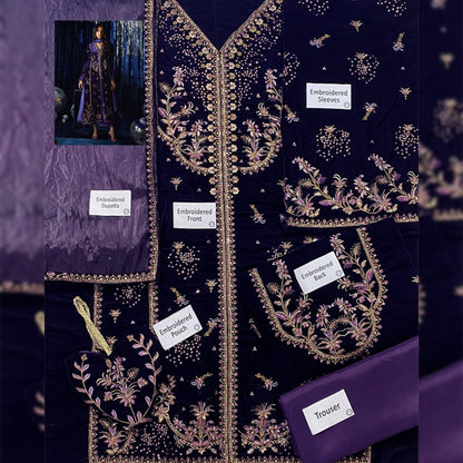 Farah Talib Velvet Fancy