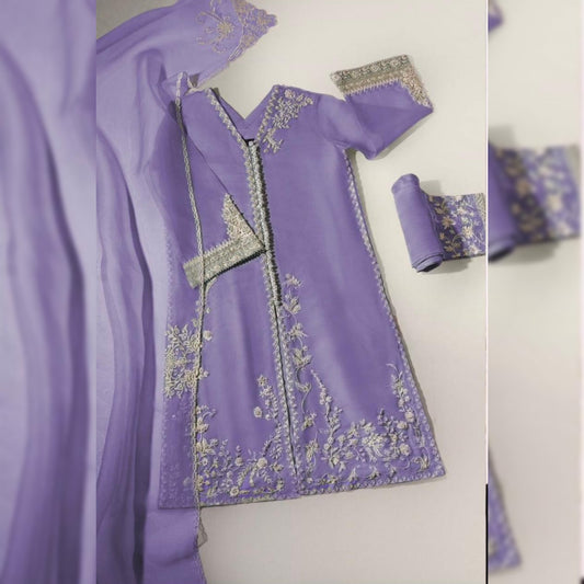 Agha Noor Organza Fancy