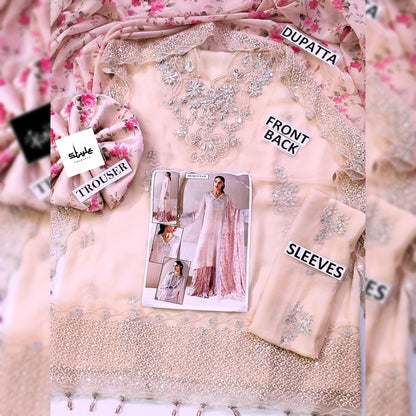 Cross Stitch Chiffon Fancy