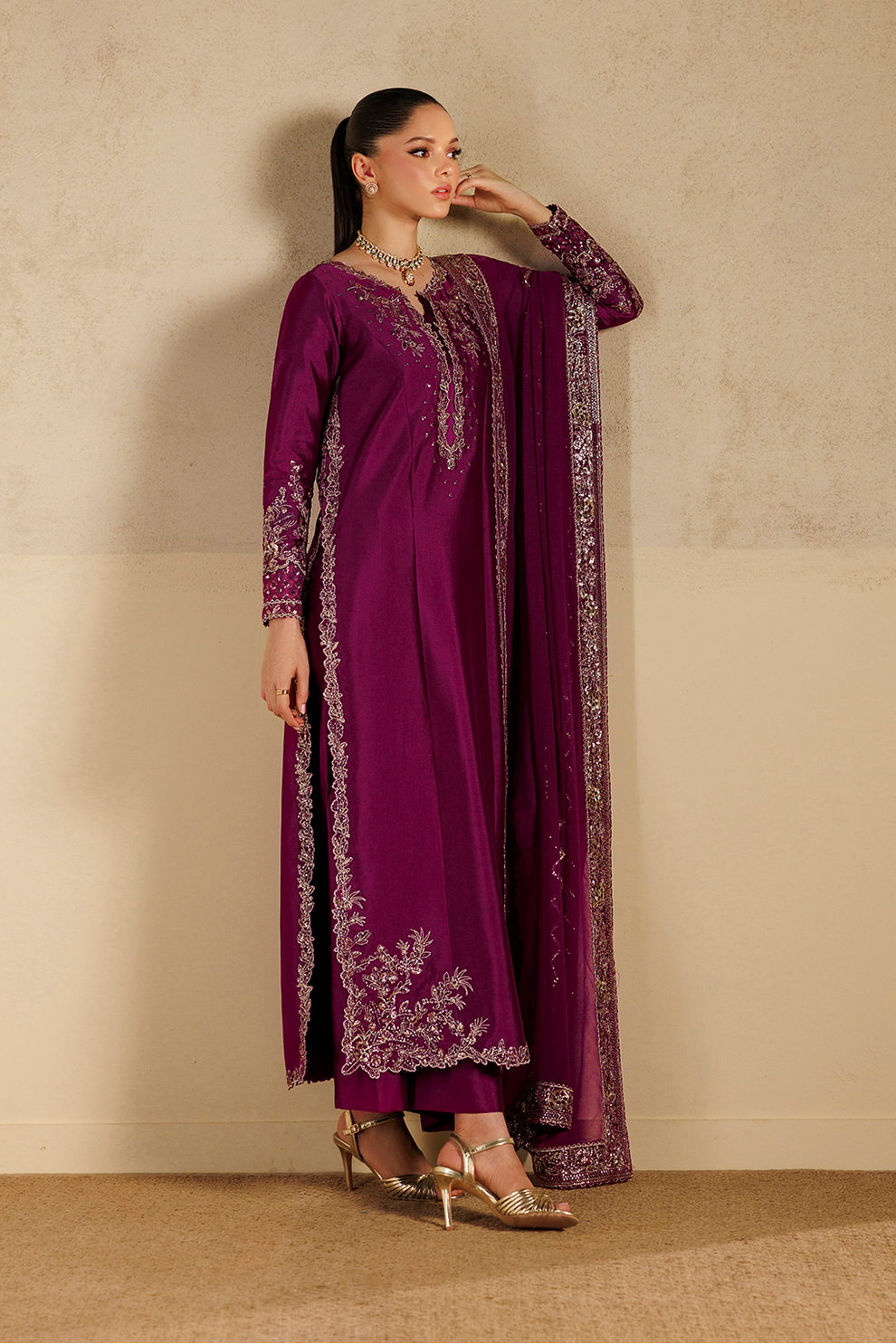 Kaftan Silk Fancy