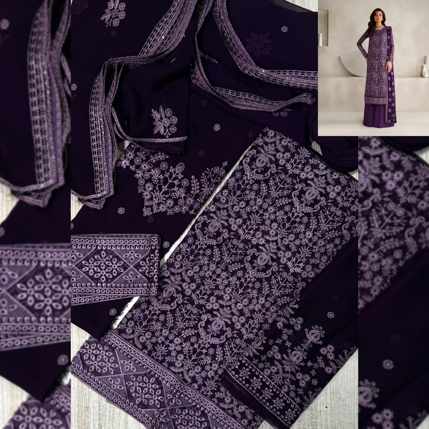 Zarif Chiffon Fancy