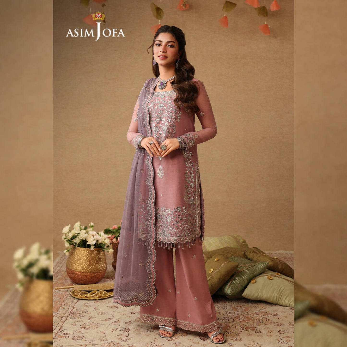 Asim Jofa Chiffon Fancy