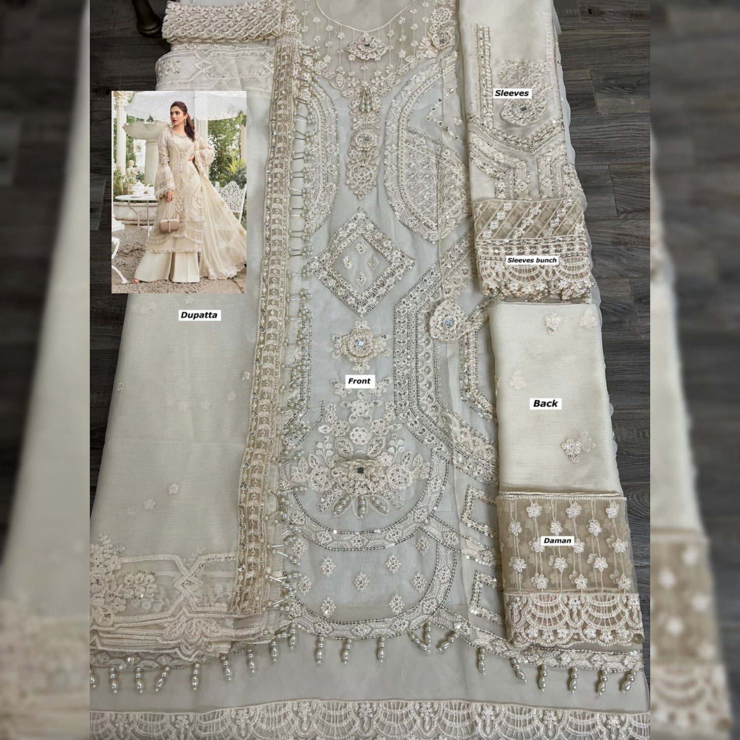 Maria B Chiffon Fancy