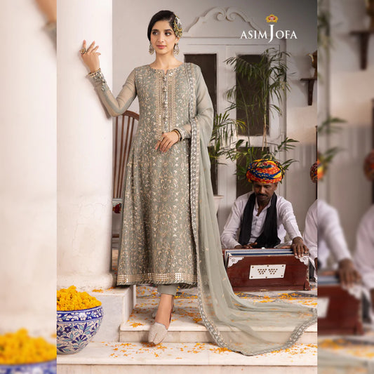 Asim Jofa Chiffon Fancy