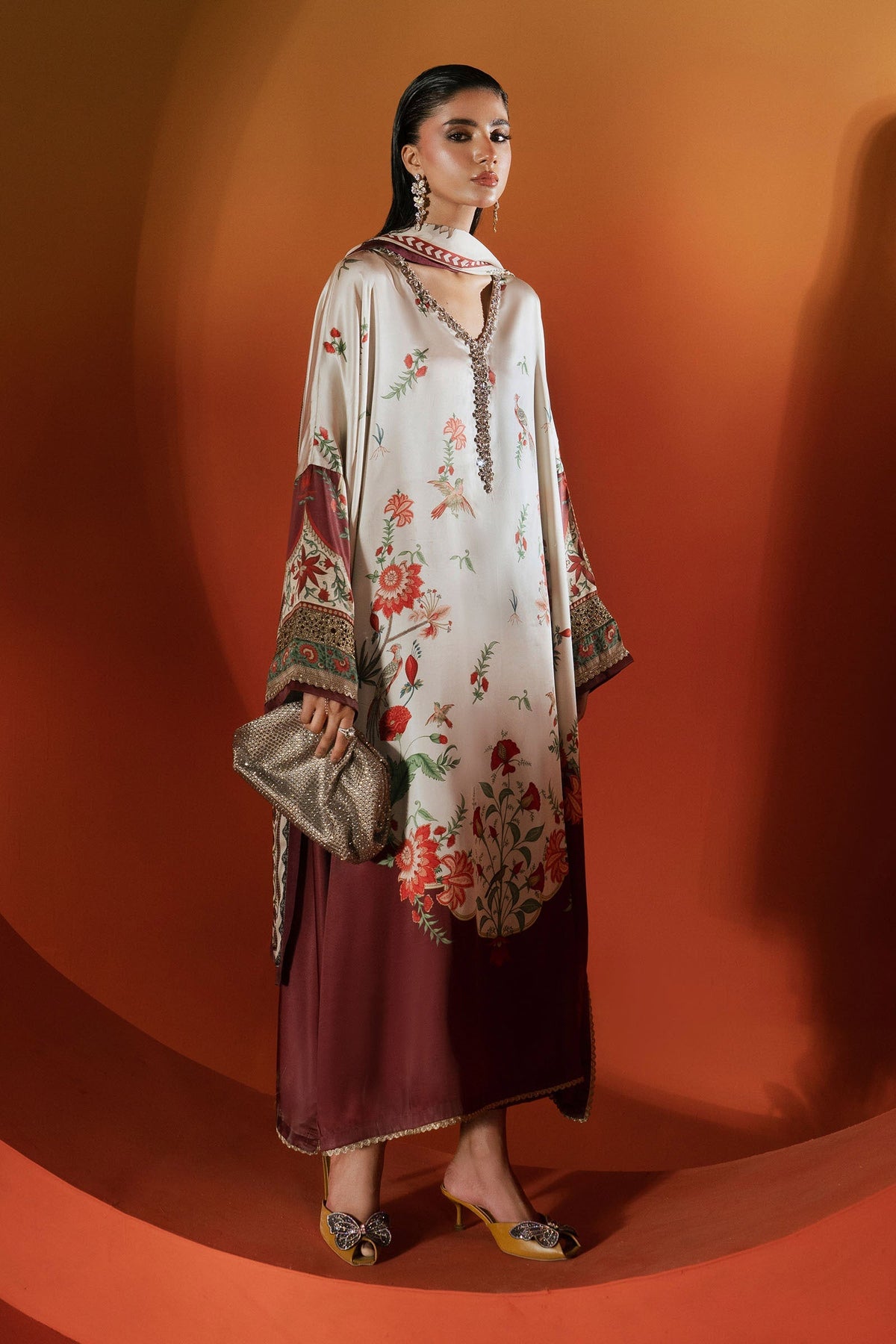 Maria B Silk Fancy