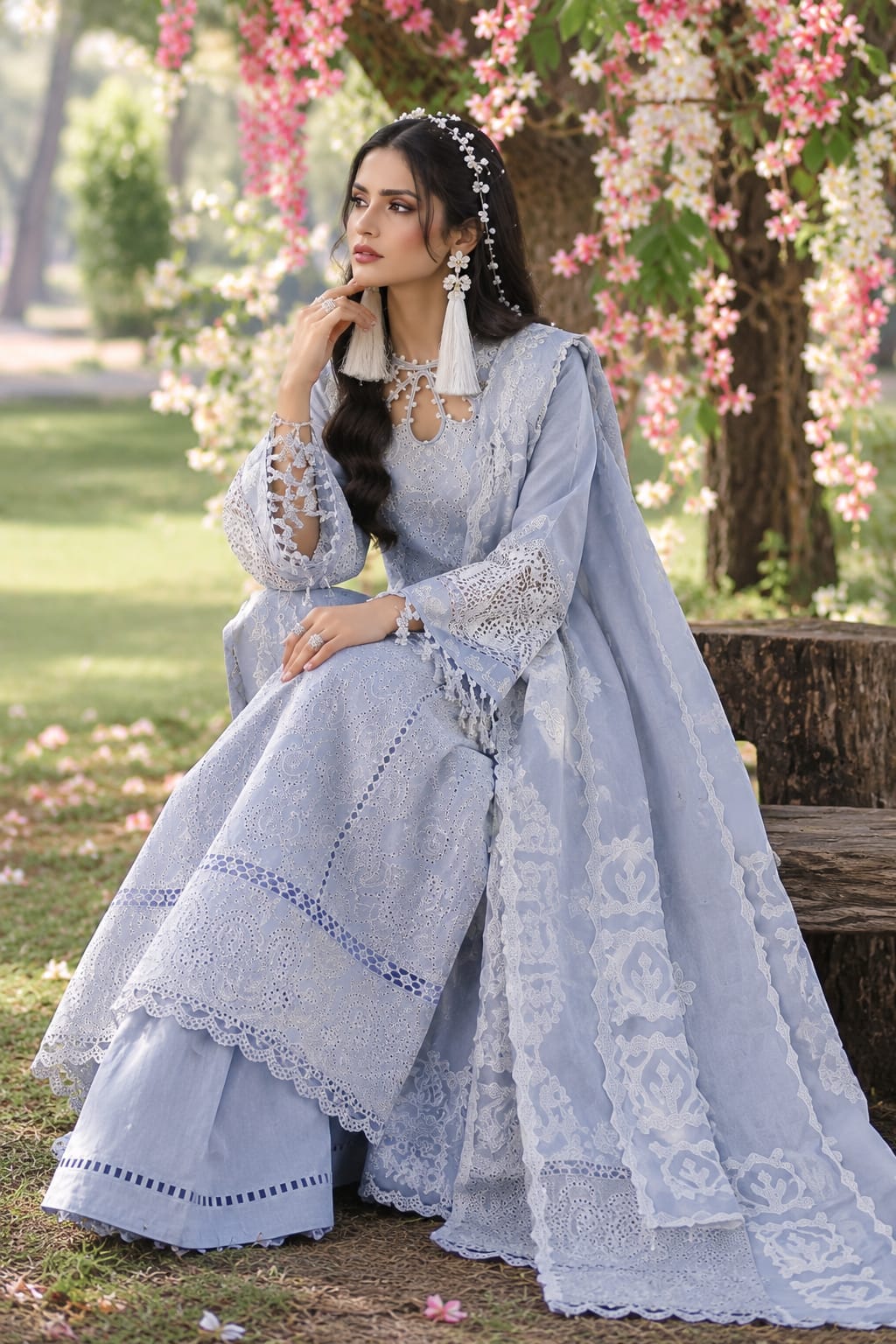 Qalamkar Lawn Fancy