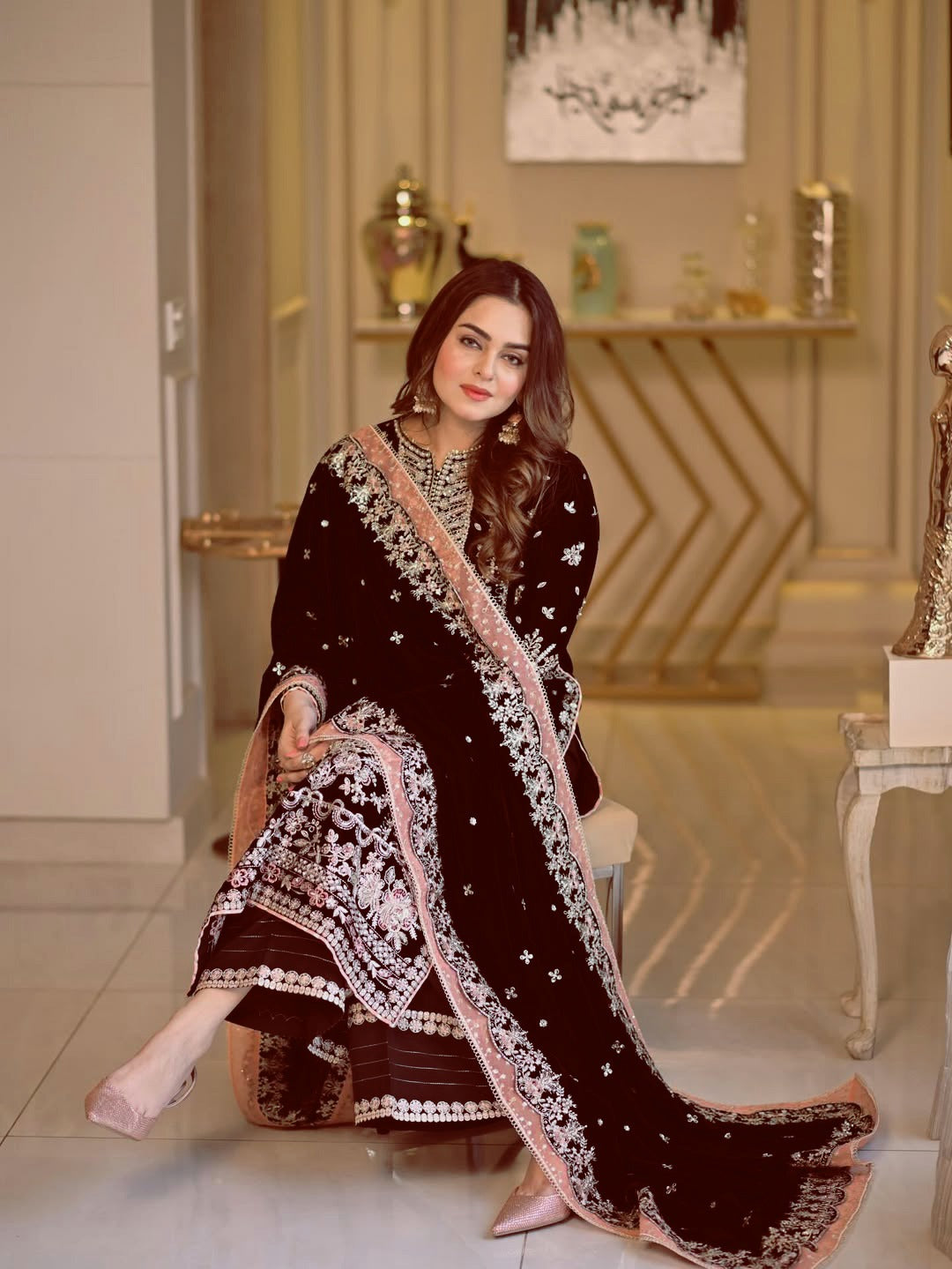 Aneela Velvet Fancy