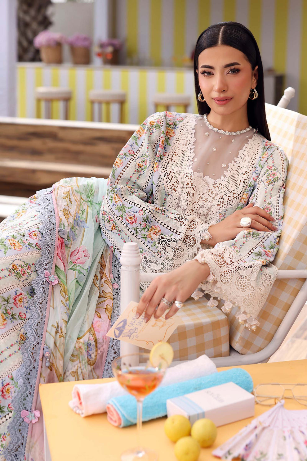 Maria B Lawn Fancy