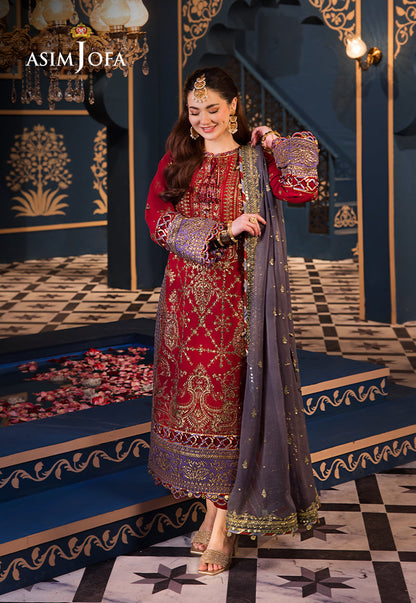 Asim Jofa Chiffon Fancy
