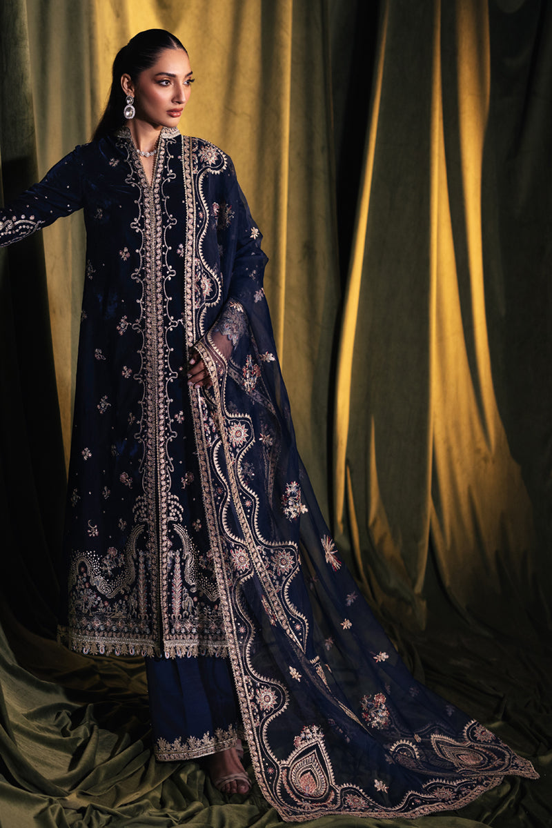 Qalamkar Velvet Fancy