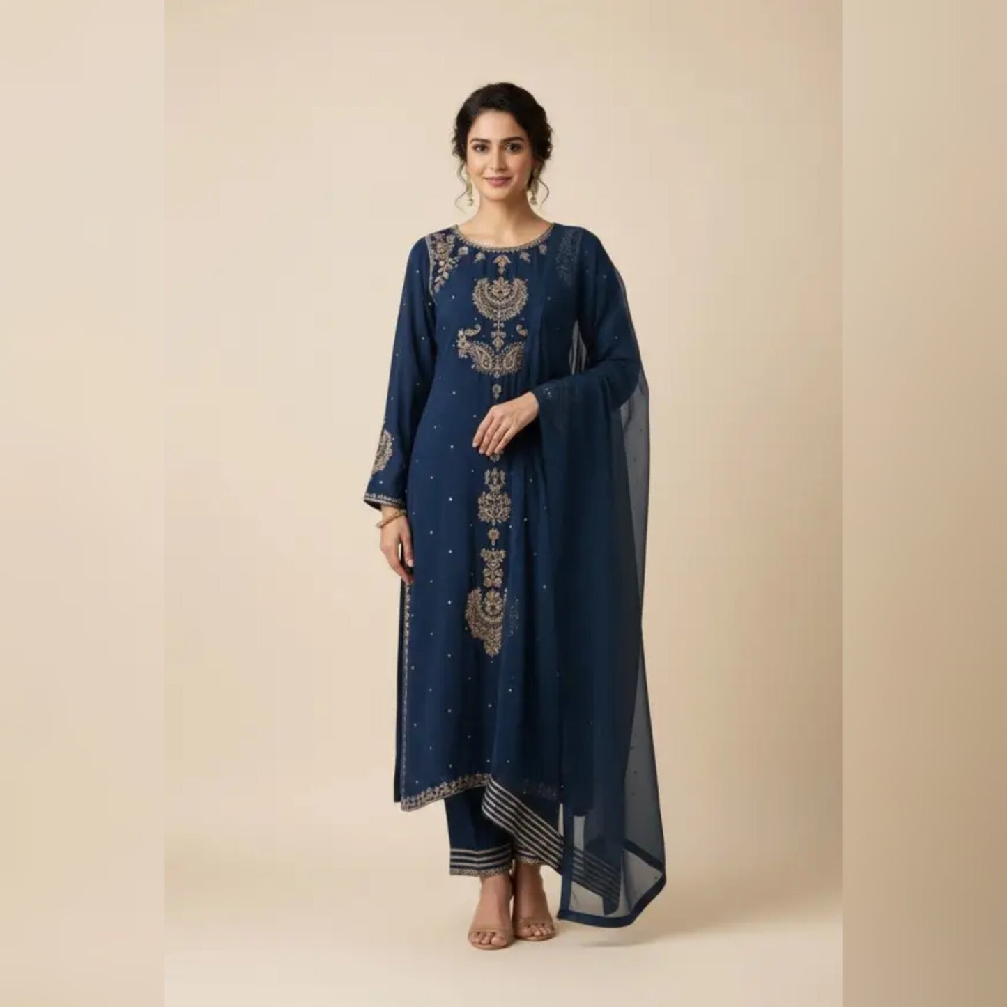 Agha Noor Velvet Fancy