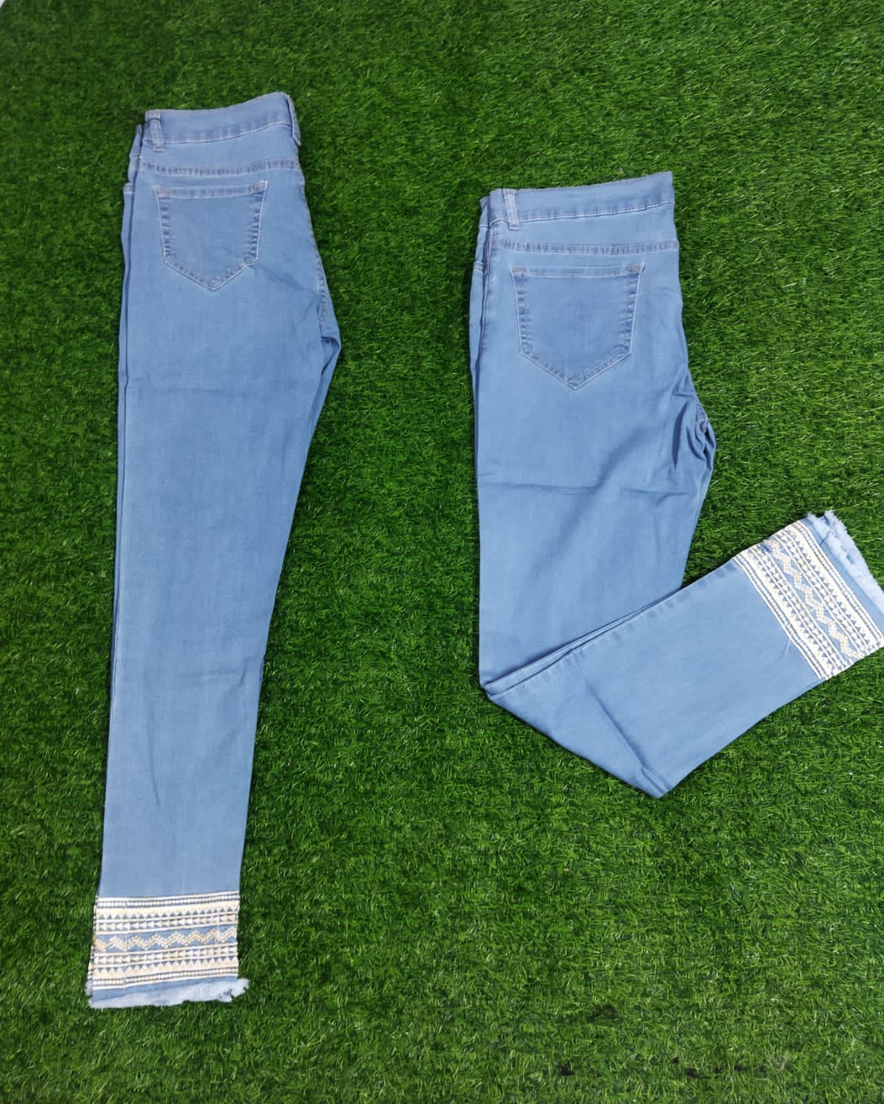 Embroidered Jeans