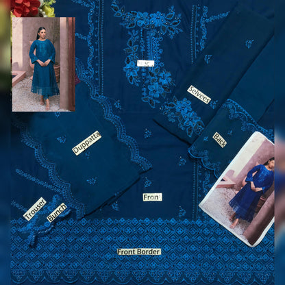 Azure Chiffon Fancy