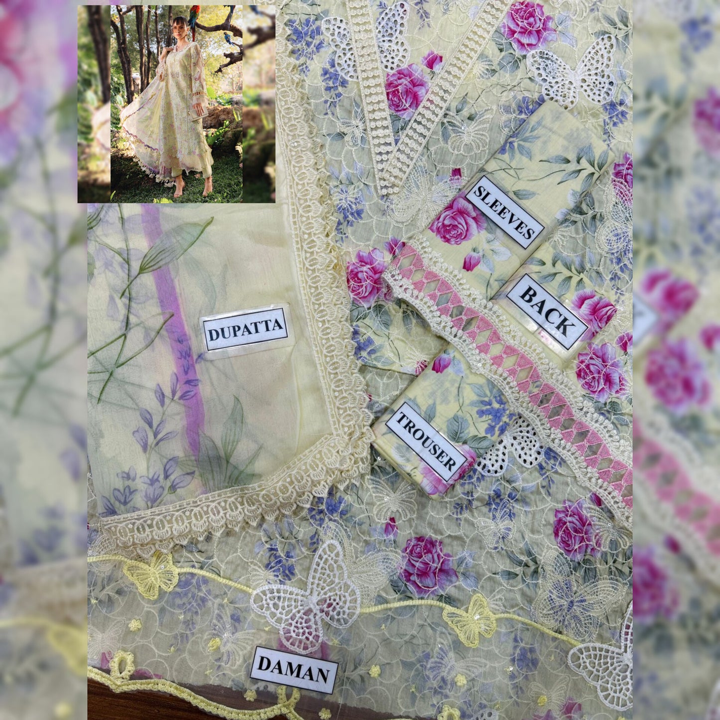 Maria B Lawn Fancy